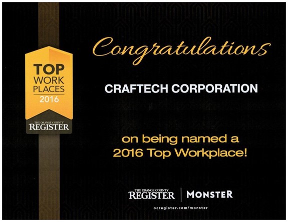 CRAFTECH CORP. - 